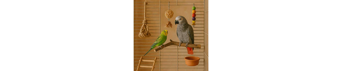 creatieve manieren om de vogelkooi in te richten