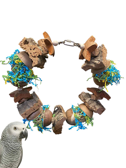 FensieVogels RVS Krans vol Plezier – 84 cm Limited Edition