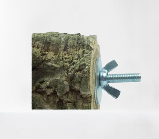 Back Zoo Nature Corky Perch Large – Duurzame Kurk Zitstok voor Papegaaien