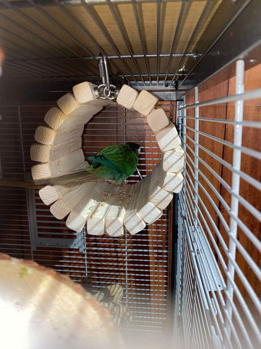 De Parkieten Speeltunnel 1.0 – Herbruikbaar Speelplezier voor Kleine Vogels