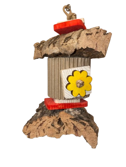 Kleine Kurk Toren – Compact en Natuurlijk Sloopspeeltje