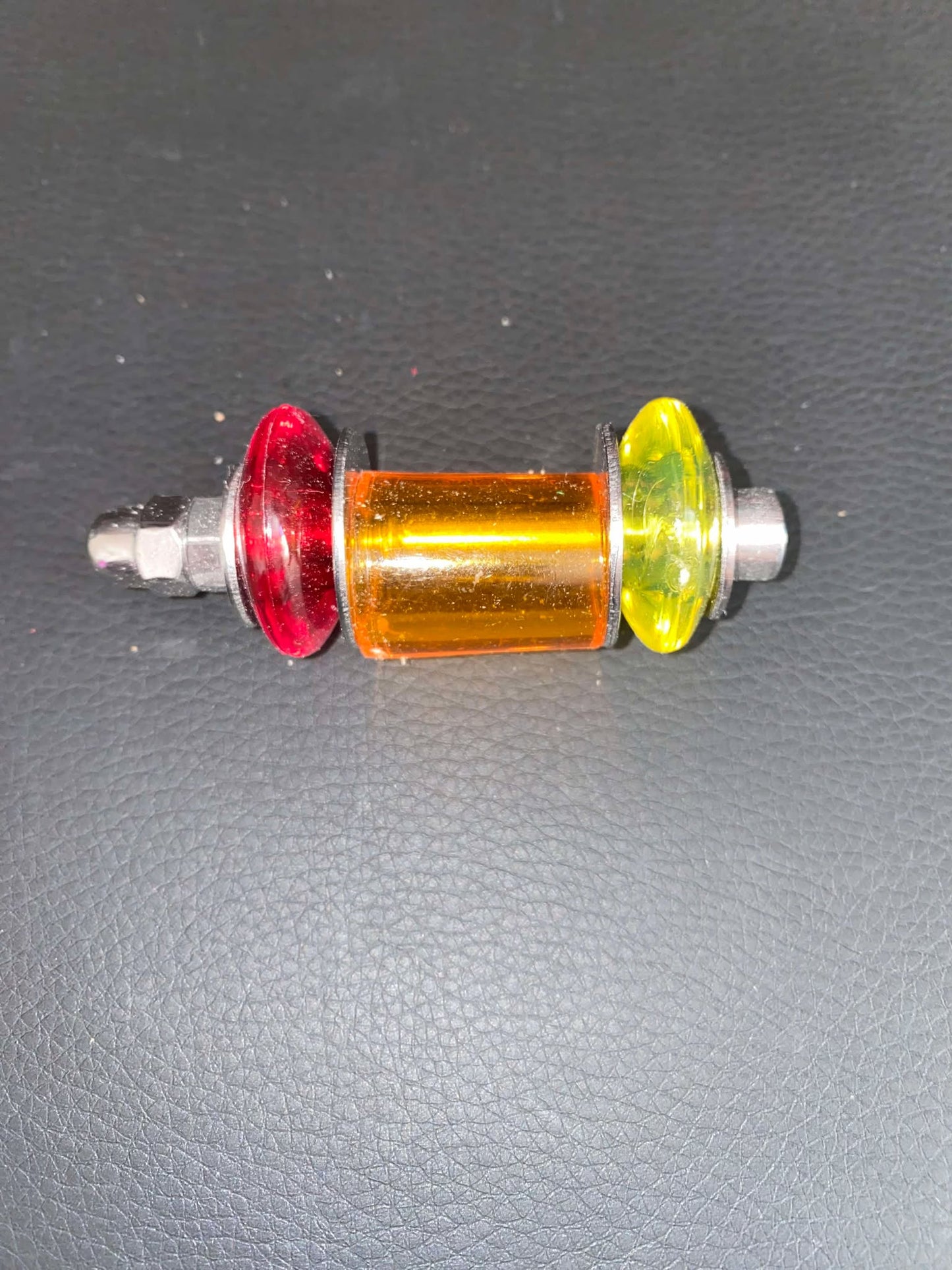 Voetspeeltje acryl rvs