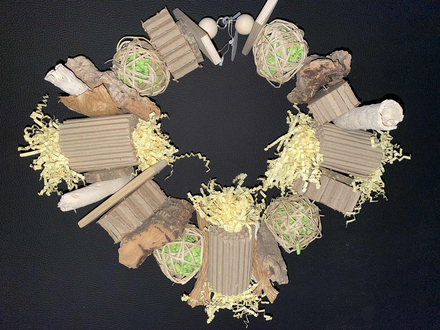 Krul & Knabbel Krans – Natuurlijk Speelplezier
