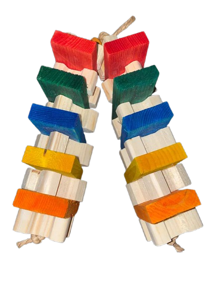 KleurenTwins – Duo Slinger vol Houtplezier!