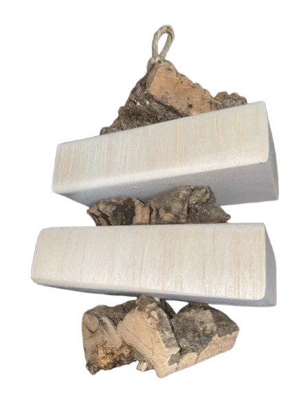 Balsa & Kurk Speelplezier – 21cm Vol Ontdekking voor Kleine Snavels