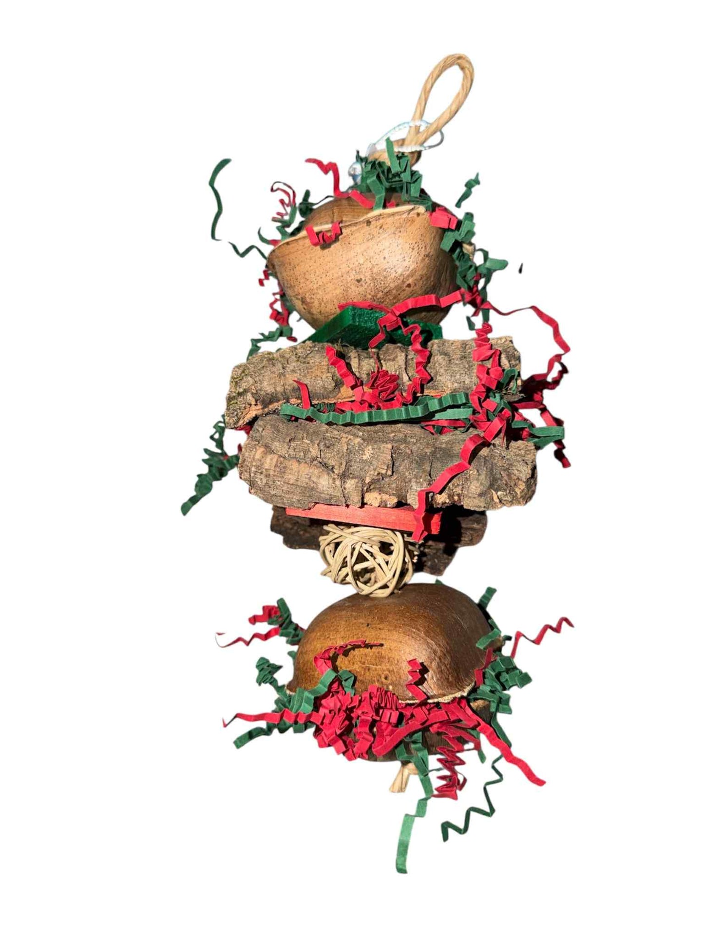 Kerst Kurk & Palm vogel Speeltje