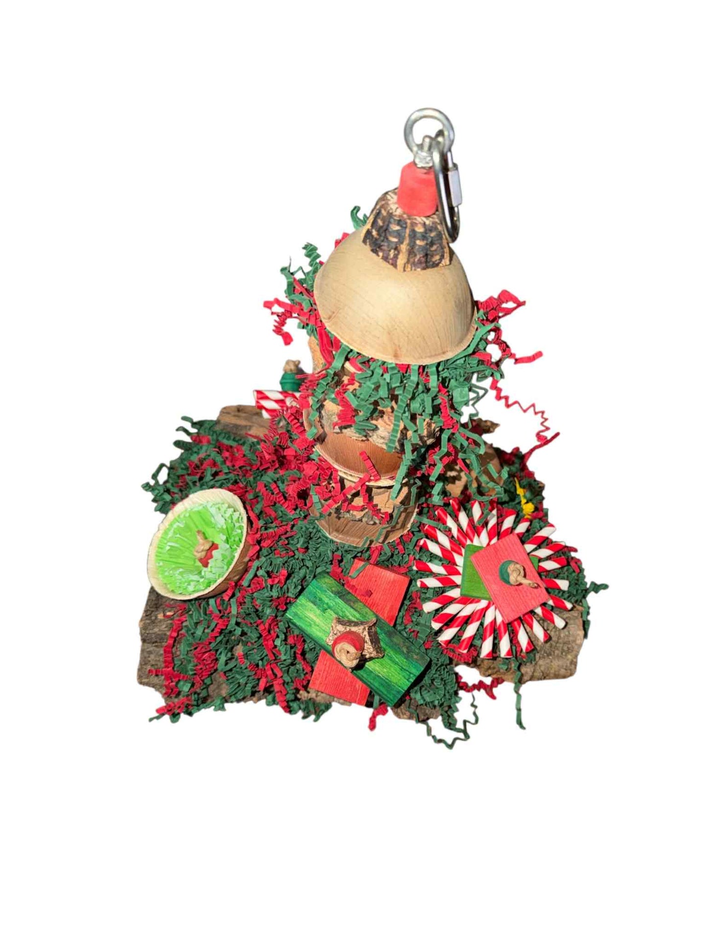 Kerst Kurk Plateau met RVS Spies – 37x31 cm