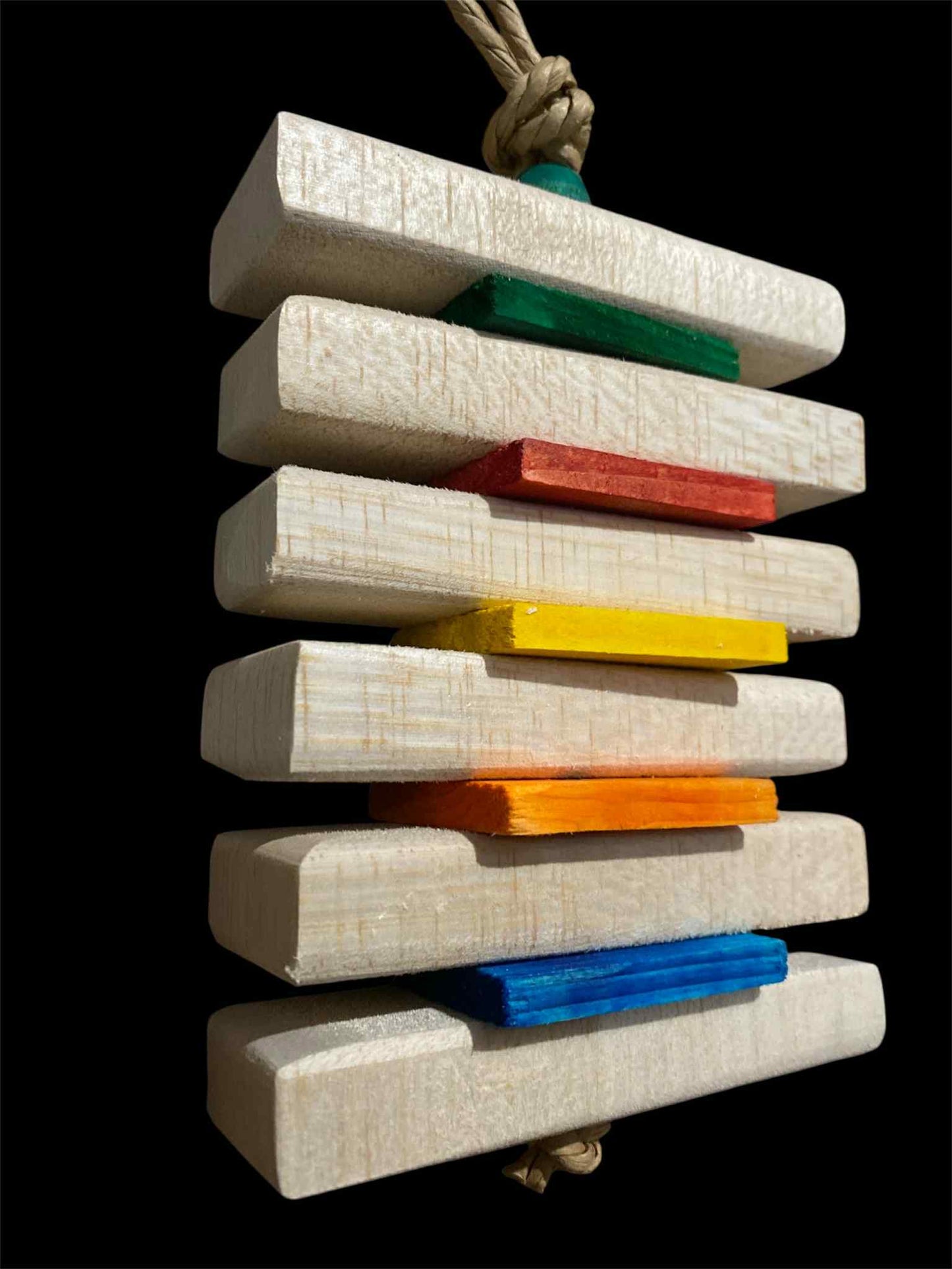 Kleurenkraker van balsa – licht en lekker slopen!