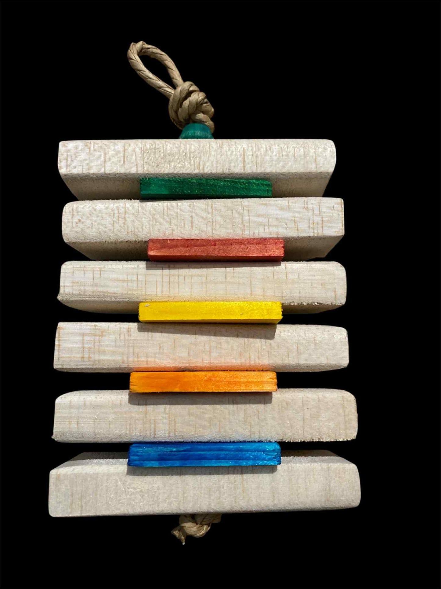 Kleurenkraker van balsa – licht en lekker slopen!