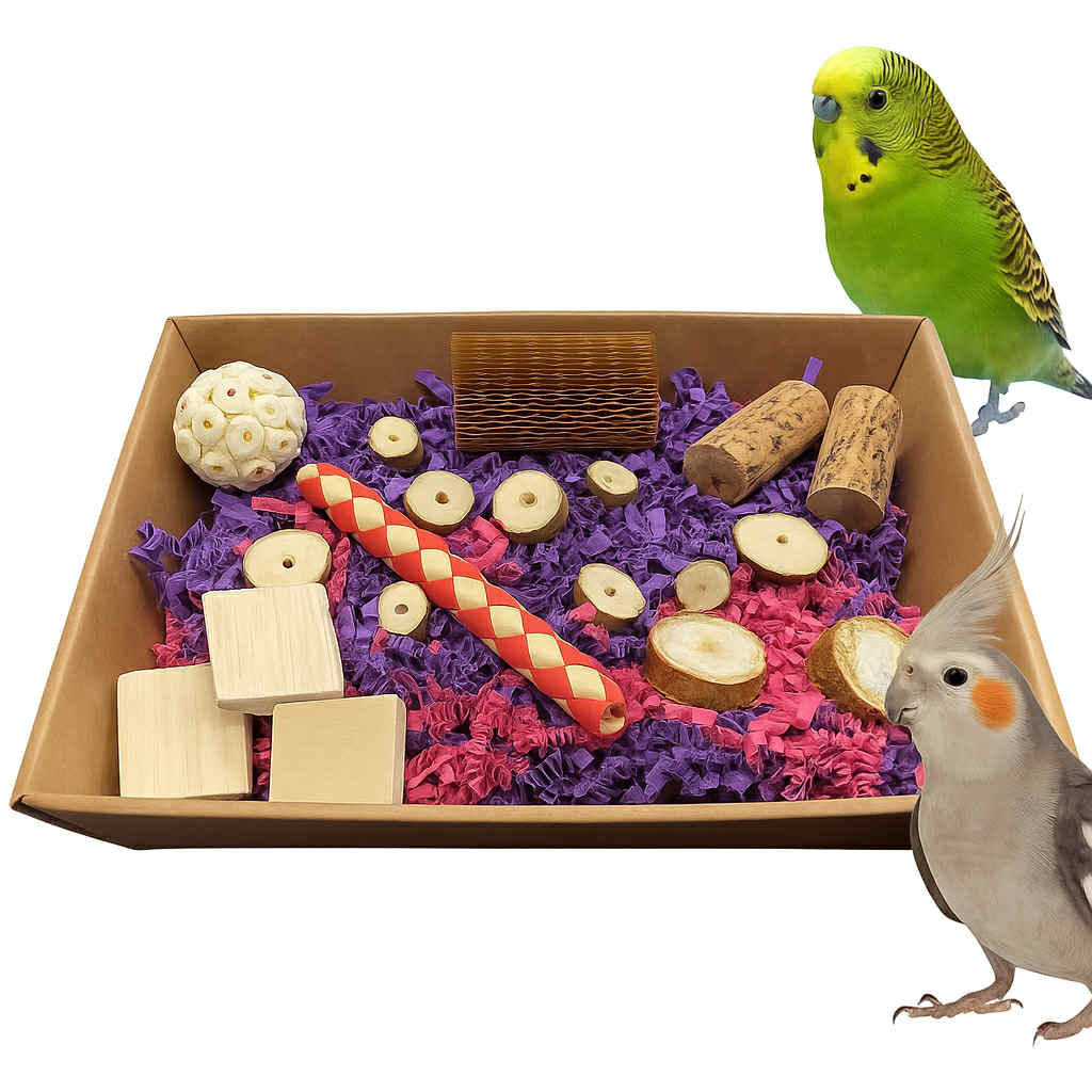 Foerageren Kleurrijk Zoekavontuur parkieten en papegaaien