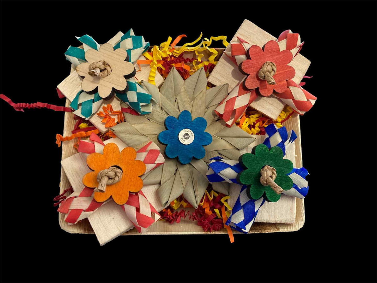 Palmfeest – Kleurrijk (Kooimontage) met Balsa, Palm & Papiersnippers