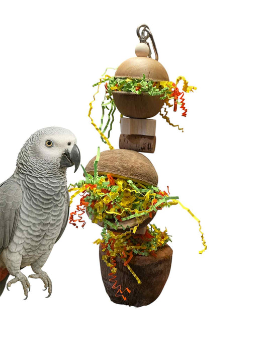 Speels & Natuurlijk papegaaien speelgoed