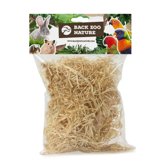 Back Zoo Nature Shredded Wood Rodent – Natuurlijk Nest- en Knaagmateriaal voor Knaagdieren