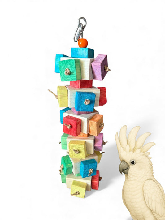 Titan Twings – Groot Sloopspeeltje voor medium en grote papegaaien