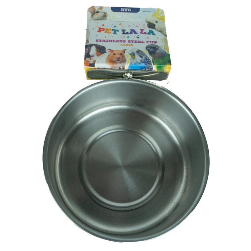 Petlala Stainless Steel Cup Large – 14 cm