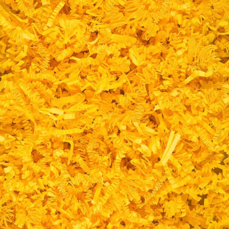 Papieren Sliertjes Geel – Creatief Vogel Speelgoedmateriaal