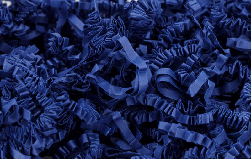 Papieren Sliertjes Donker Blauw – Creatief Vogel Speelgoedmateriaal