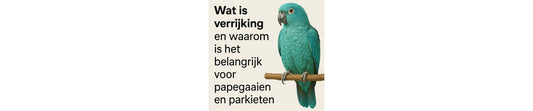 papegaaien en parkieten verrijking 