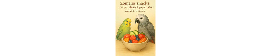 Zomerse snacks voor parkieten & papegaaien