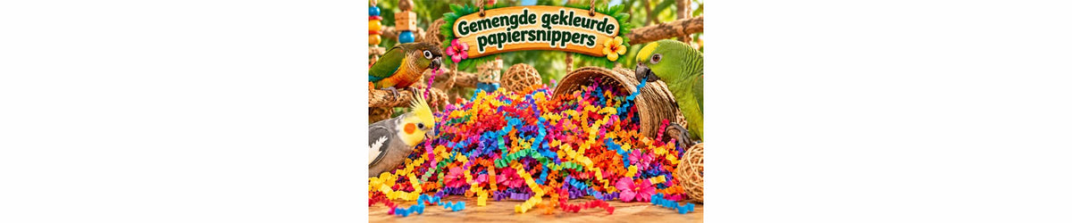 Gemengde Kleuren papiersnippers