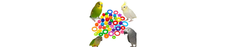 Acryl onderdelen vogelspeelgoed