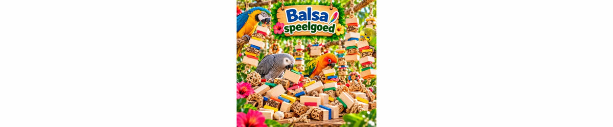 Balsa speelgoed