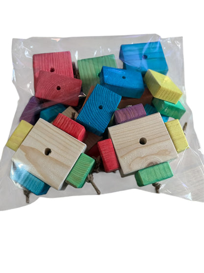 FensieVogels DIY Blokken & Kurk Pakket – Groot (50 cm vulling)