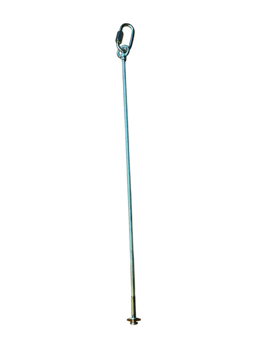 FensieVogels RVS Spies 30 cm 4mm dik – Duurzaam papegaaien Speelgoedmateriaal