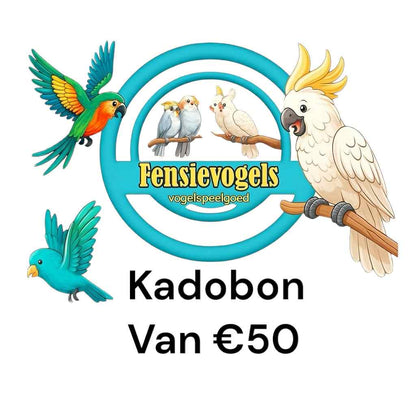 FensieVogels Cadeaubon – Het leukste cadeau voor elke vogelvriend!