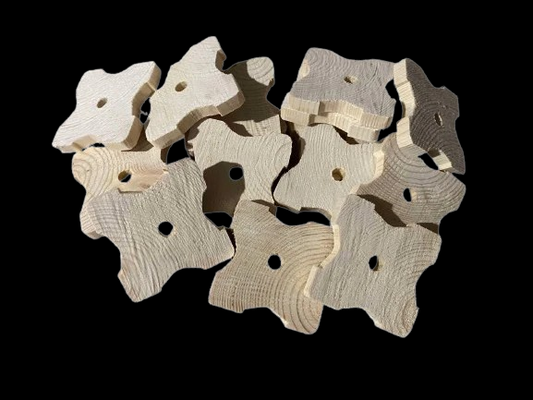 Fensie Gleufje 1 (5 x 42 x 44 mm) – Creatief Vogel Speelgoedmateriaal