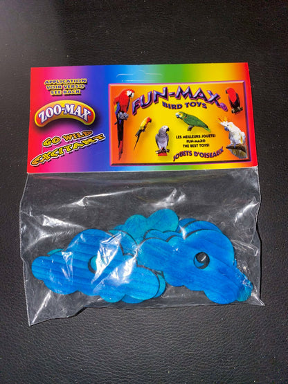 Blauwe wolkjes - 6 st