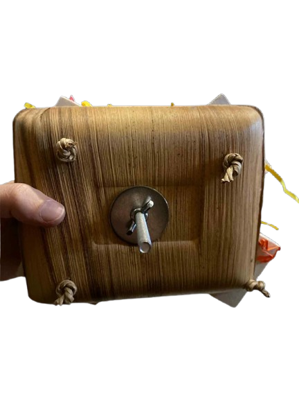 Palmfeest – Kleurrijk  (Kooimontage) met Balsa, Palm & Papiersnippers