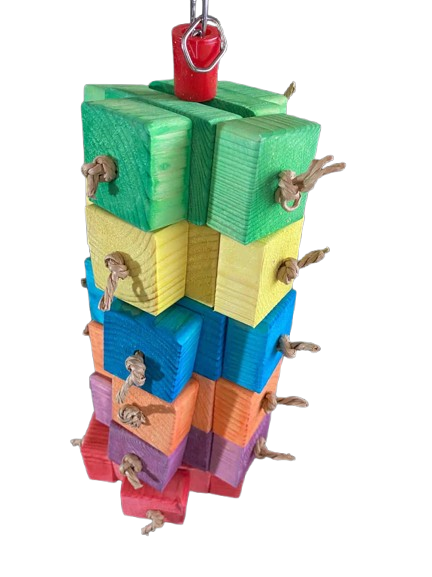 Misty Blokkentoren Klein – Sloopplezier voor de medium knagers