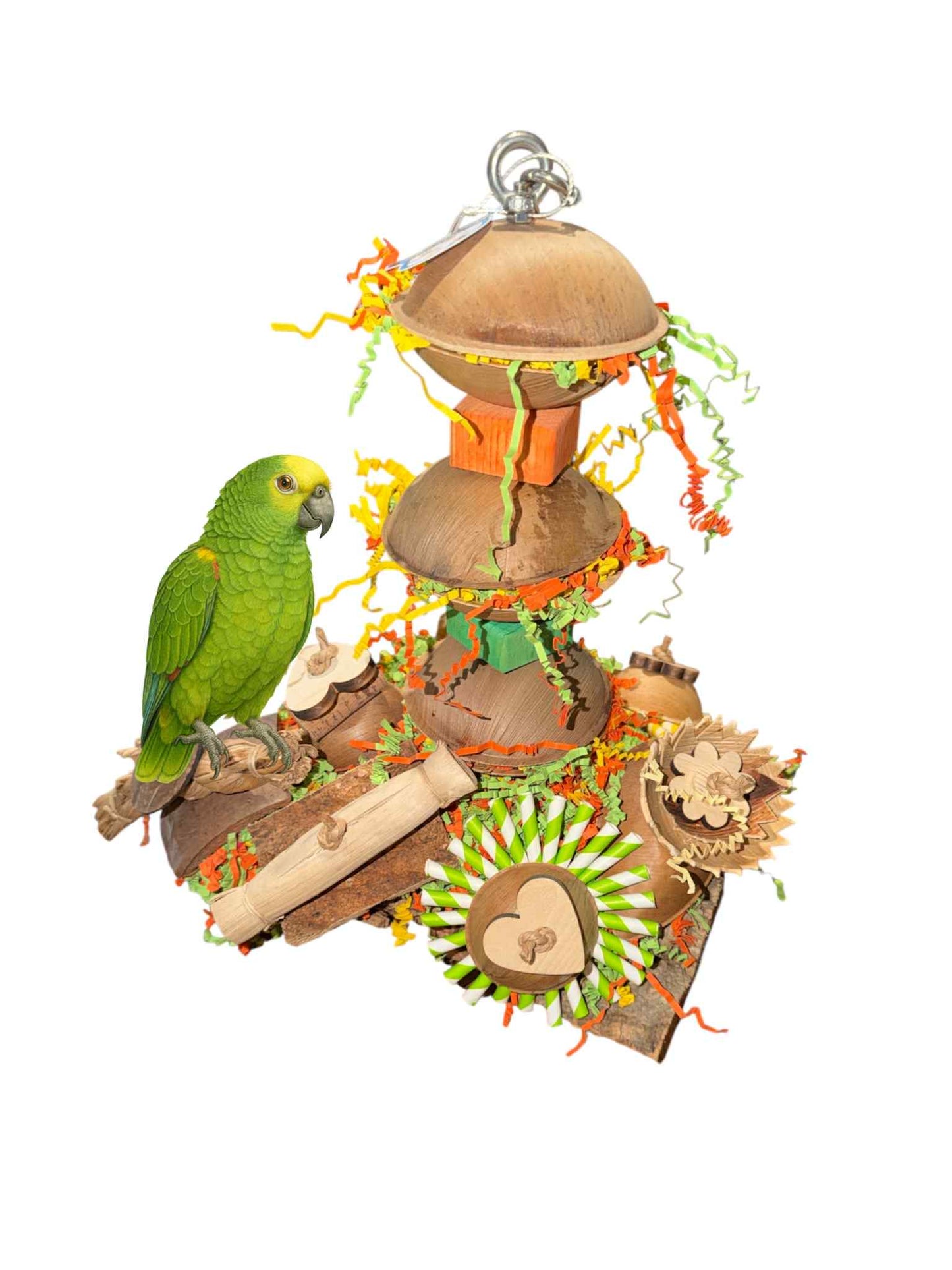 Kurkplaat met RVS Spies – 37 cm hoog | 27 cm breed