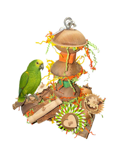 Kurkplaat met RVS Spies – 37 cm hoog | 27 cm breed