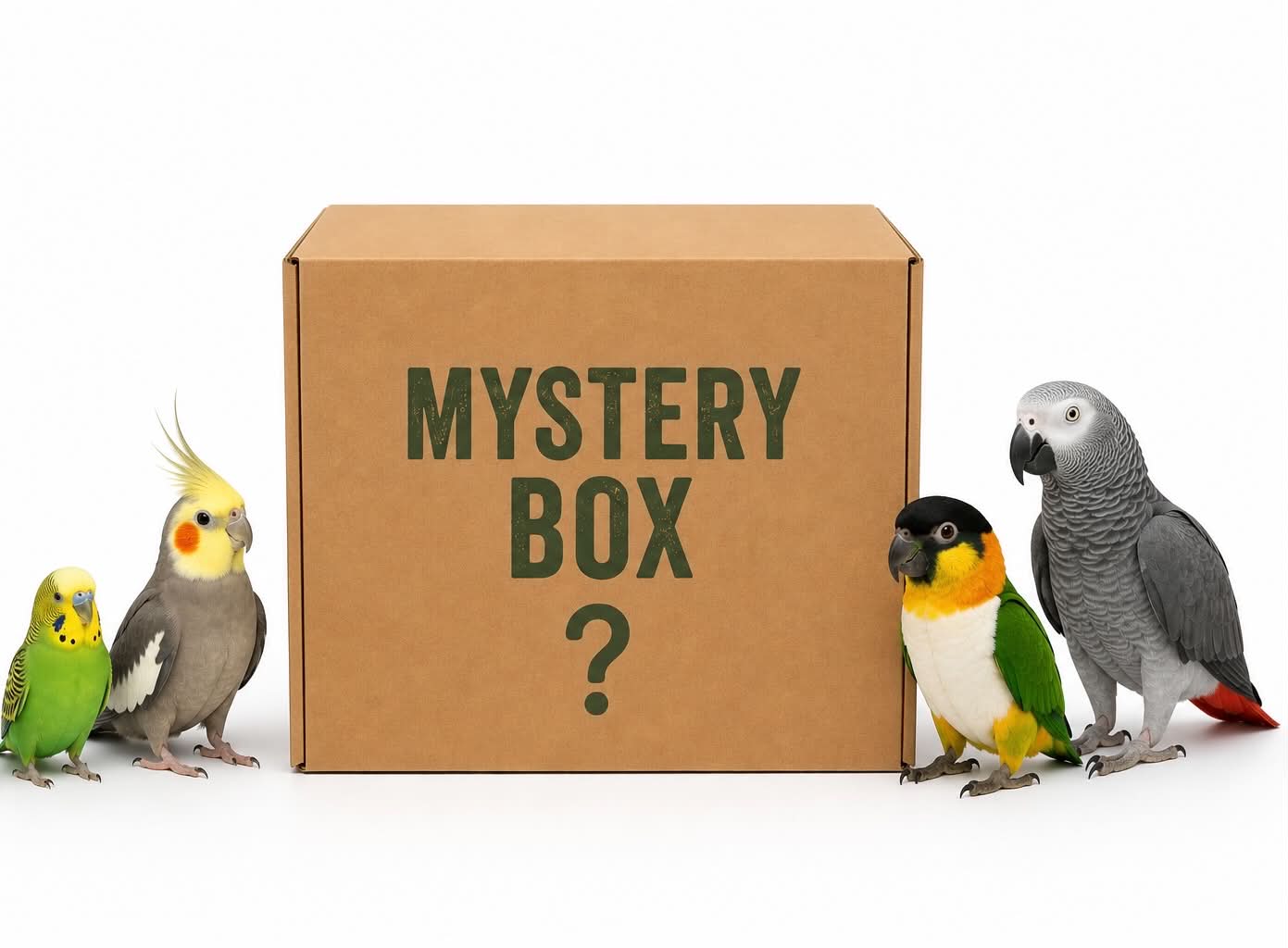 FensieVogels Mystery Box – 3 Verrassende Speeltjes