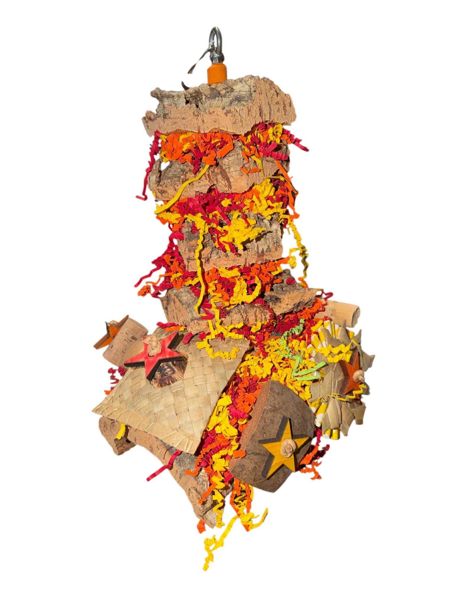 Kurk Plaat aan RVS Spies – 37 cm hoog | 24 cm breed