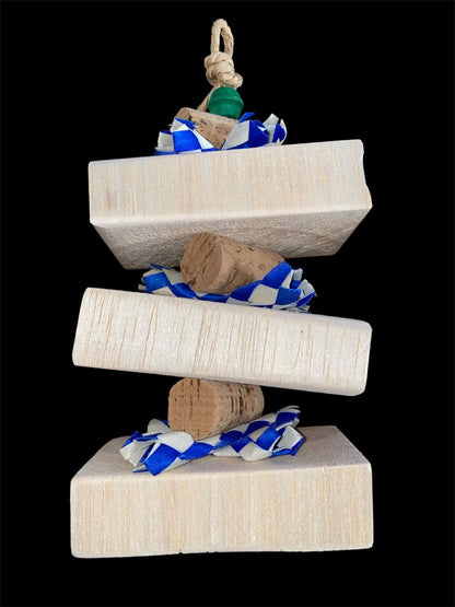 Balsa & Kurken Kraker – 23 cm speelplezier voor kleine sloopvogels