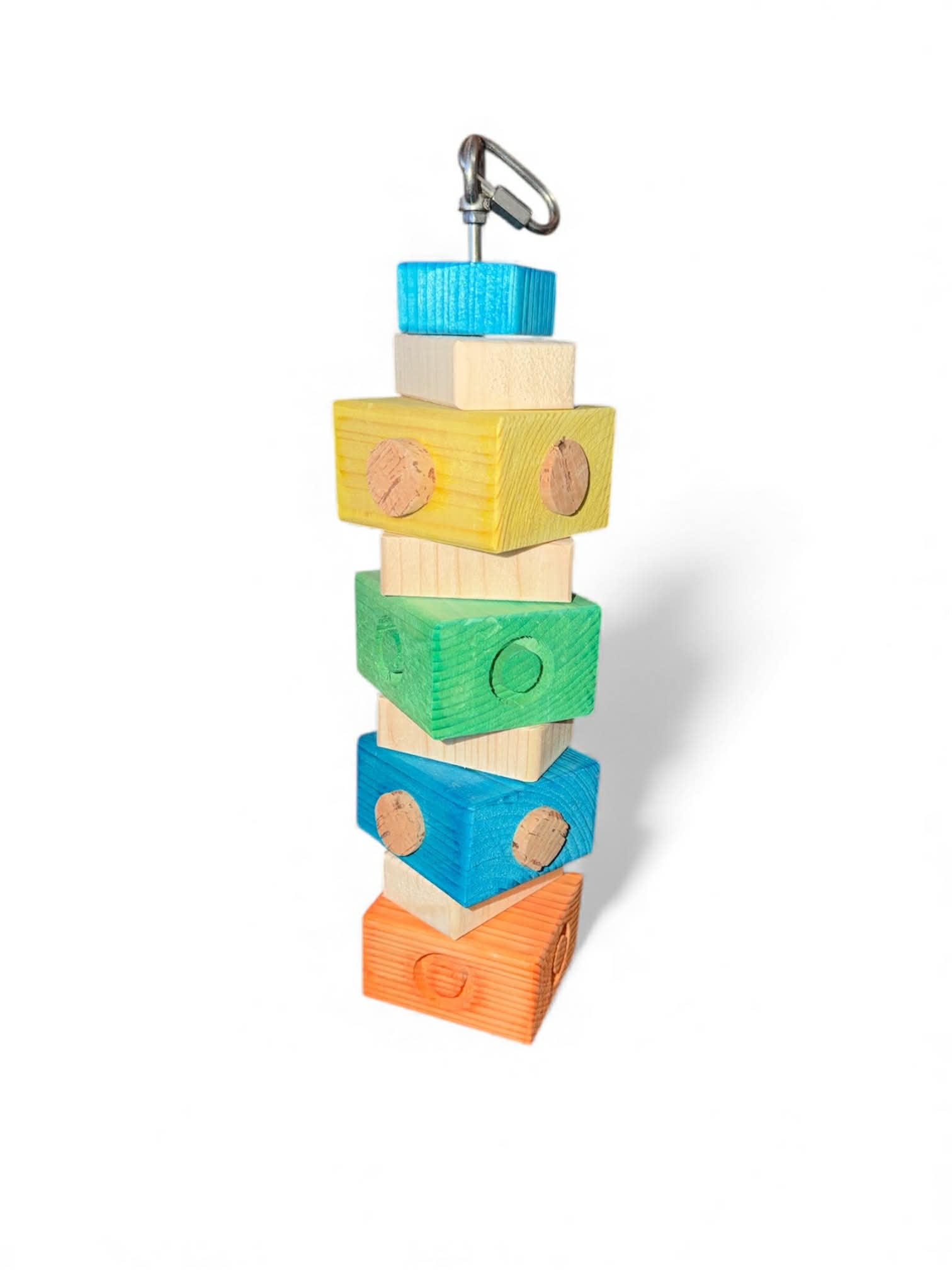 grote papegaaien speelgoed Blokken & Kurk Avontuur