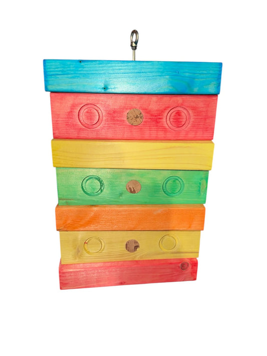 ara kaketoe grote papegaaien speelgoed Blokkenbenden XXL