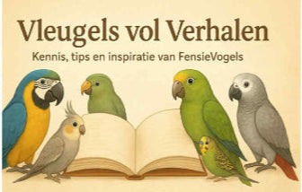 FensieVogels blog Vleugels vol Verhalen, met kennis, verhalen en DIY-ideeën voor gelukkige vogels.