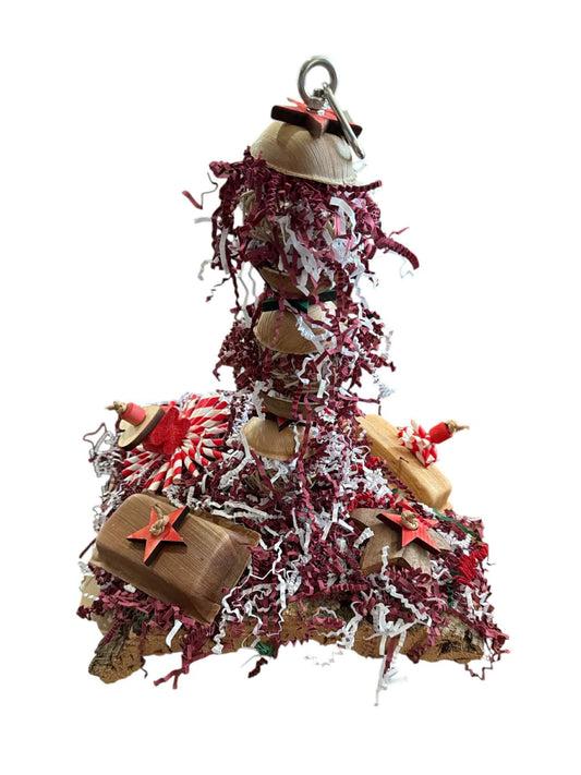 Kerst Kurk Speelplateau met RVS Spies – 35x29 cm (Limited Edition)