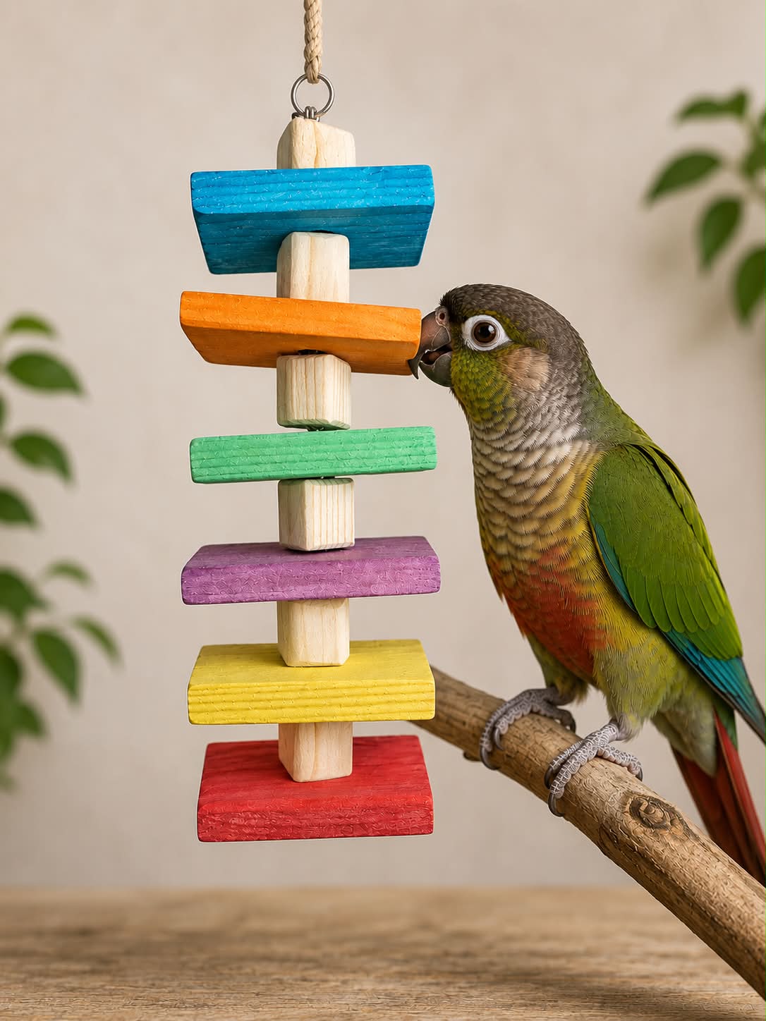  Houten Vogelspeeltje