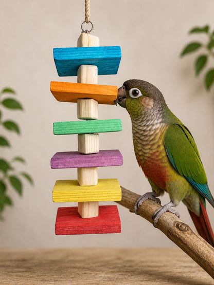  Houten Vogelspeeltje