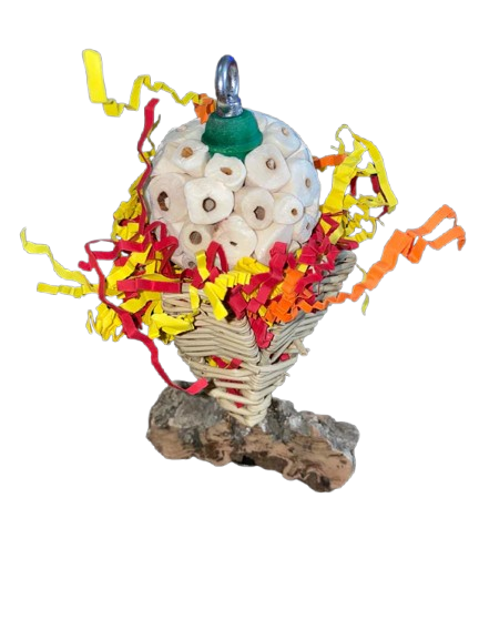 Sorbet Sola Spies – 15cm RVS voor parkieten