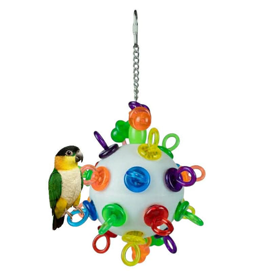 Petlala Super Binkies Hanging Wiffle Ball – Speelgoed voor Papegaaien