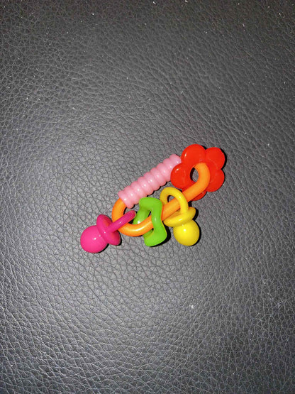 Twist & Tik – 5cm Parkieten Voetspeeltje – Acryl