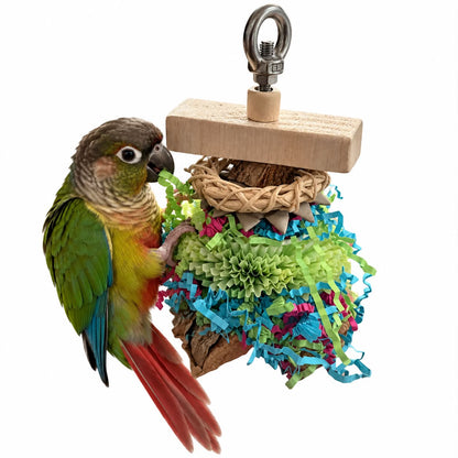 Boutje van Peewee – 19 cm | Herbruikbaar RVS vogelspeelgoed