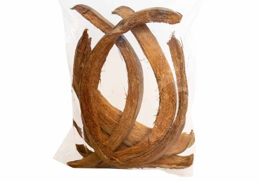 Back Zoo Nature Coconut Husk Slices | 6 stuk |  Stevig Natuurspeelgoed voor Kromsnavels
