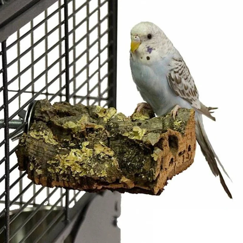 Back Zoo Nature Corky Chew Small – Kurk Plateau / zitplek voor voor Vogels